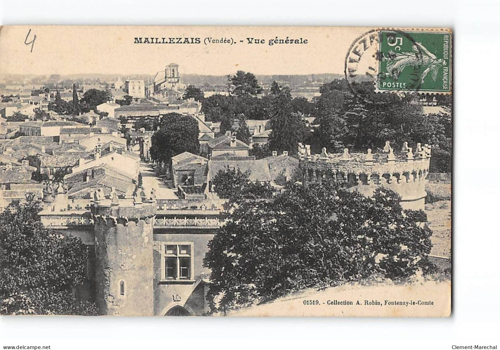 MAILLEZAIS - Vue Générale - Très Bon état - Maillezais