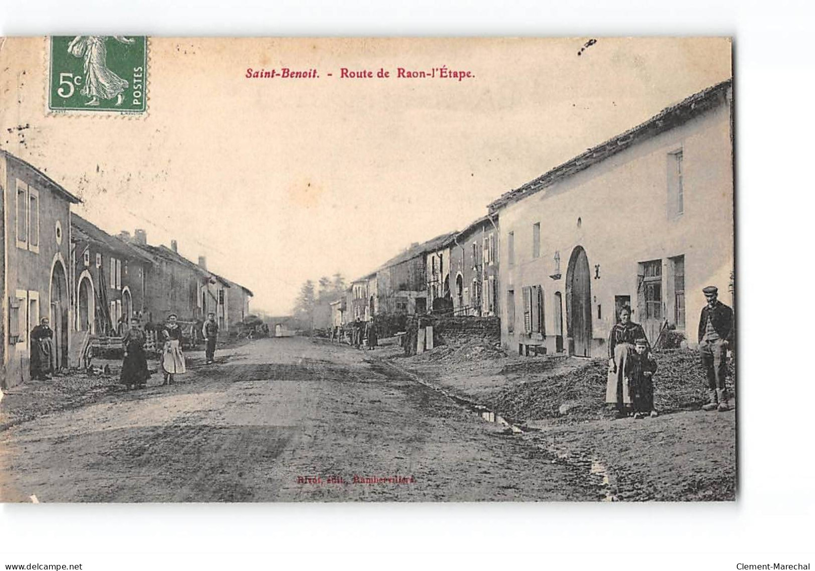 SAINT BENOIT - Route De Raon L'Etape - Très Bon état - Saint Benoît