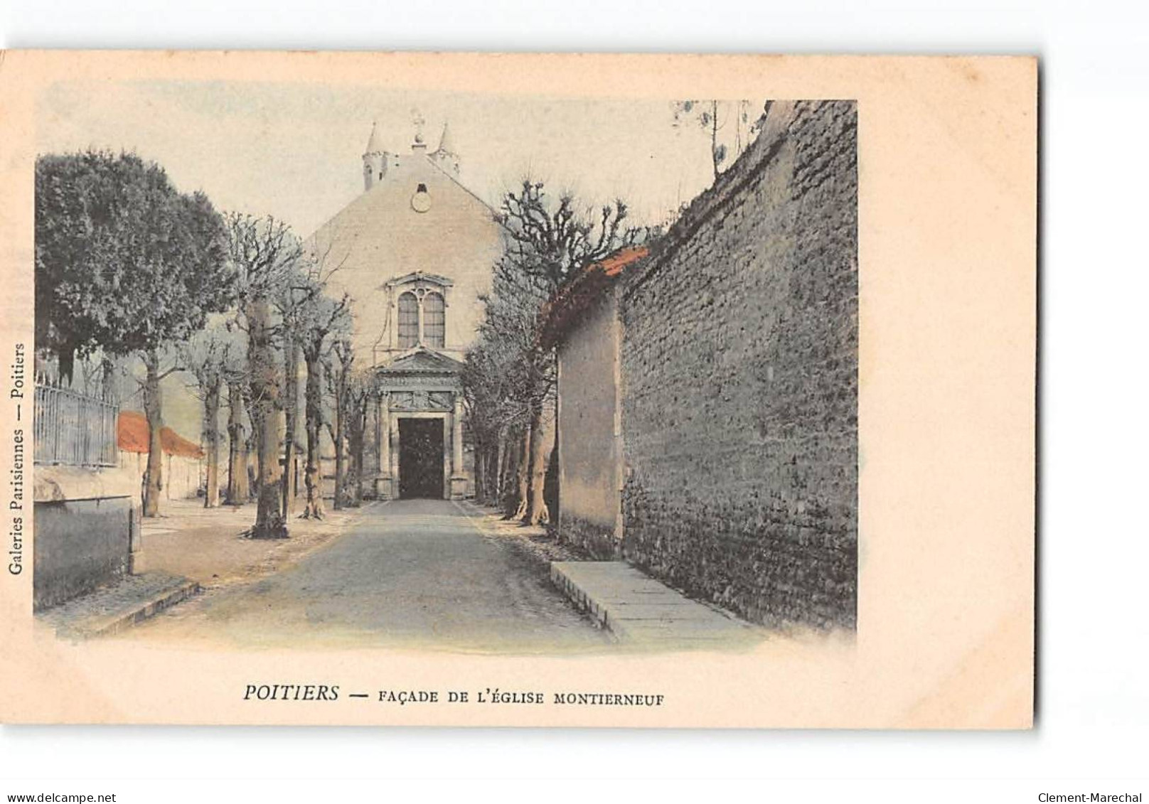 POITIERS - Façade De L'Eglise Montierneuf - Très Bon état - Poitiers
