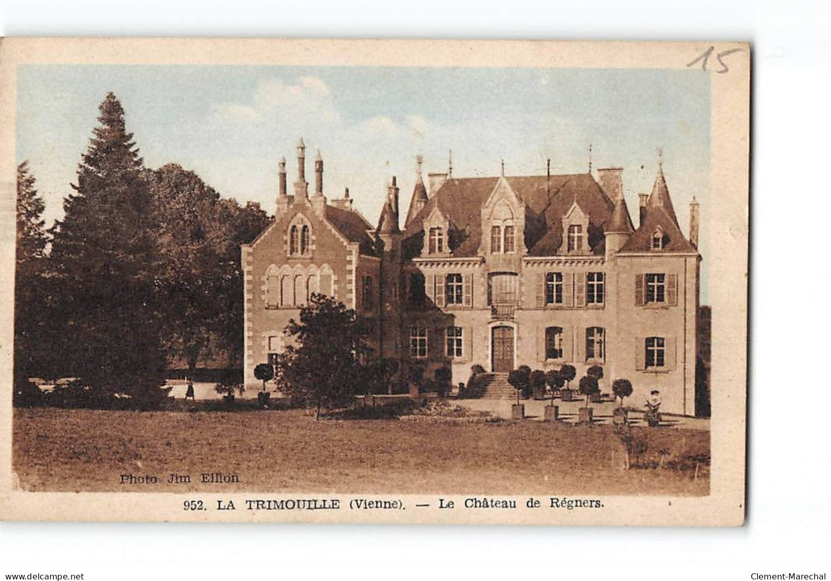 LA TRIMOUILLE - Le Château De Régners - Très Bon état - La Trimouille