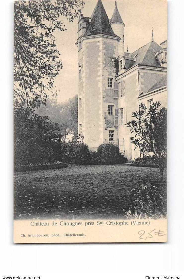 Château De CHOUGNES Près Saint Christophe - Très Bon état - Altri & Non Classificati