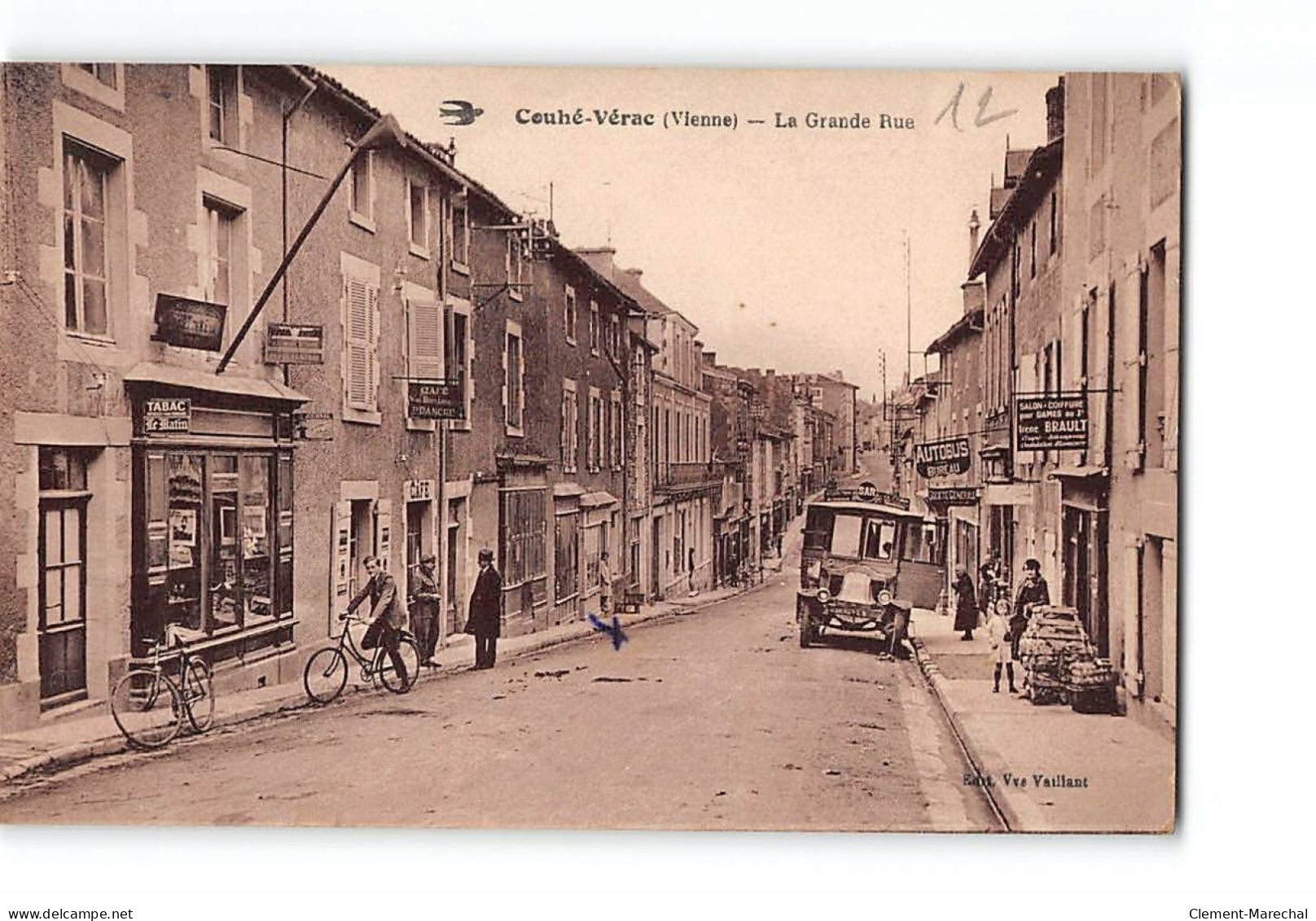 COUHE VERAC - La Grande Rue - Très Bon état - Couhe