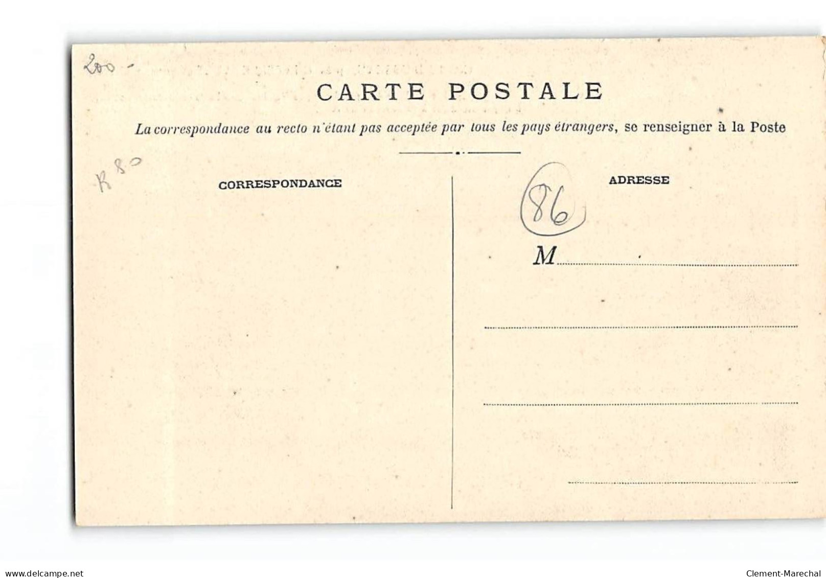 Crime D'Usseau Près CHATELLERAULT - Mai 1905 - Le Poste Des Soldats Et Gendarmes - Très Bon état - Chatellerault