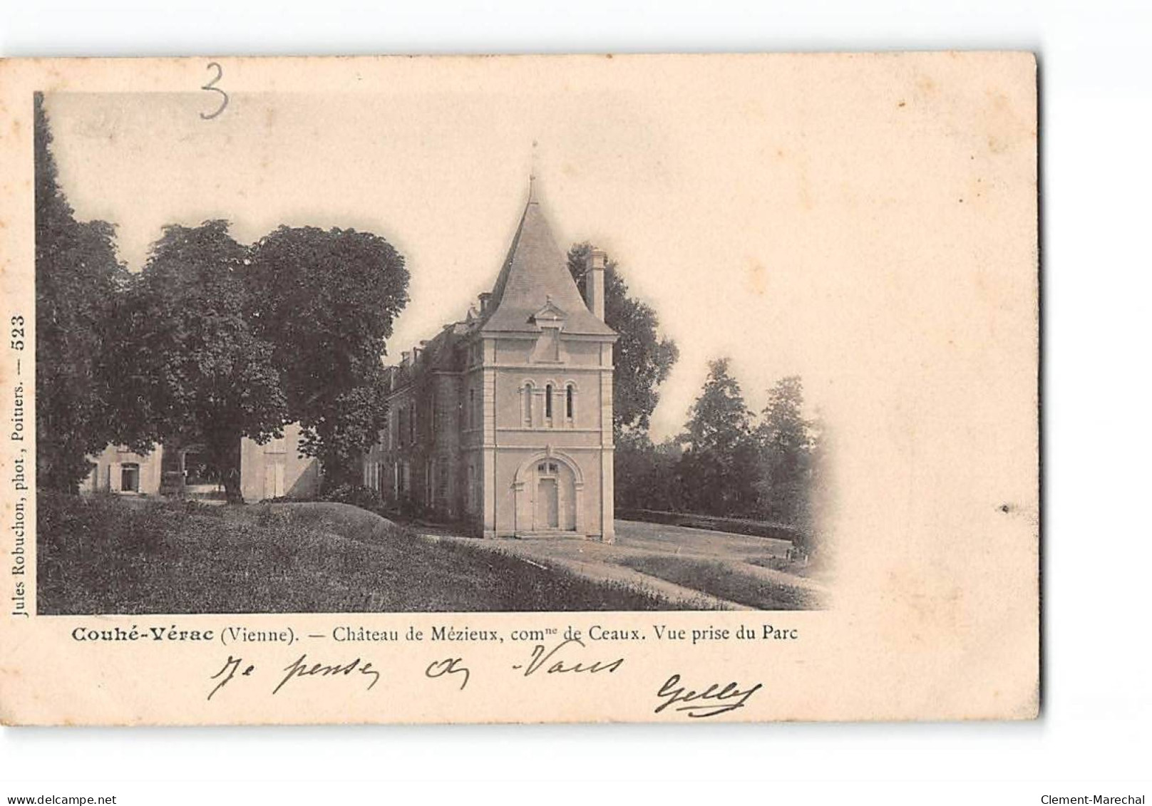 COUHE VERAC - Château De Mézieux - Très Bon état - Couhe