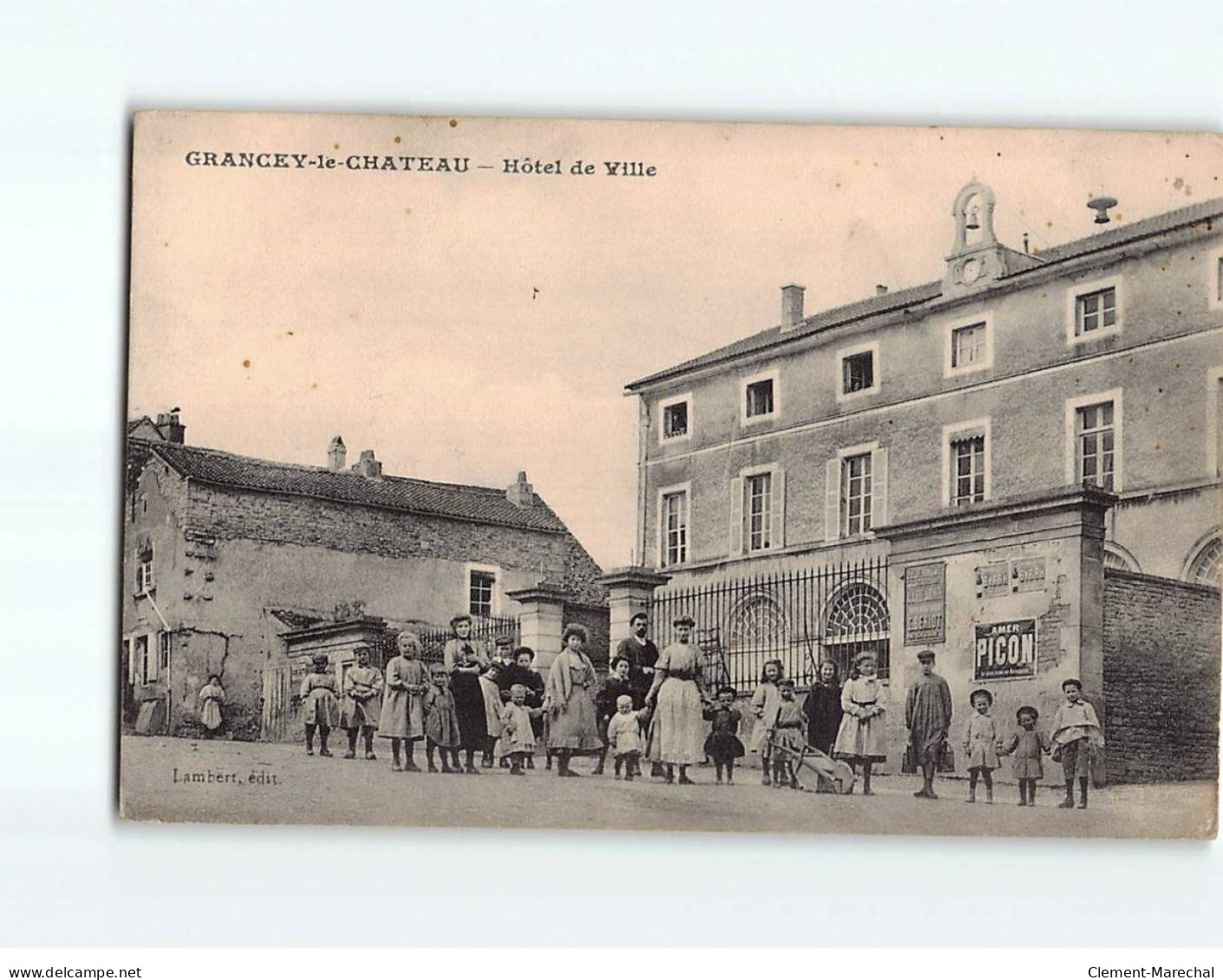 GRANCEY LE CHÂTEAU : Hôtel De Ville - état - Autres & Non Classés