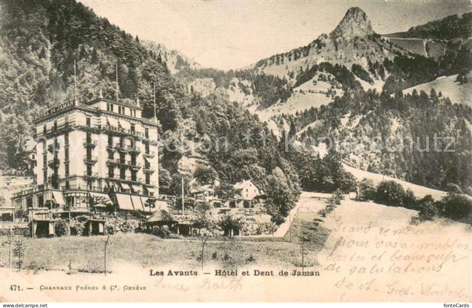 13750757 Les Avants Hotel Et Dent De Jaman Les Avants - Altri & Non Classificati