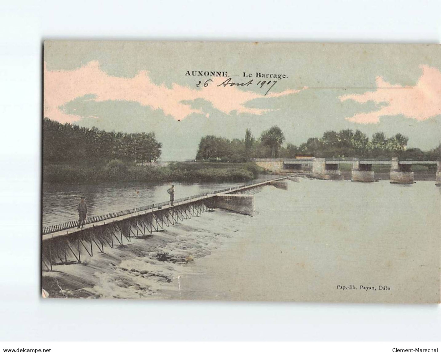 AUXONNE : Le Barrage - état - Auxonne