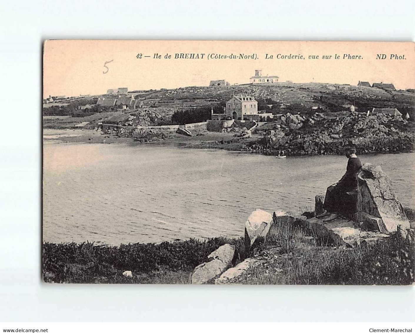 ILE DE BREHAT : La Corderie, Vue Sur Le Phare - Très Bon état - Ile De Bréhat