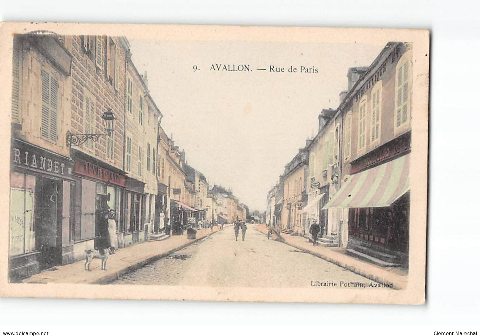 AVALLON - Rue De Paris - Très Bon état - Avallon