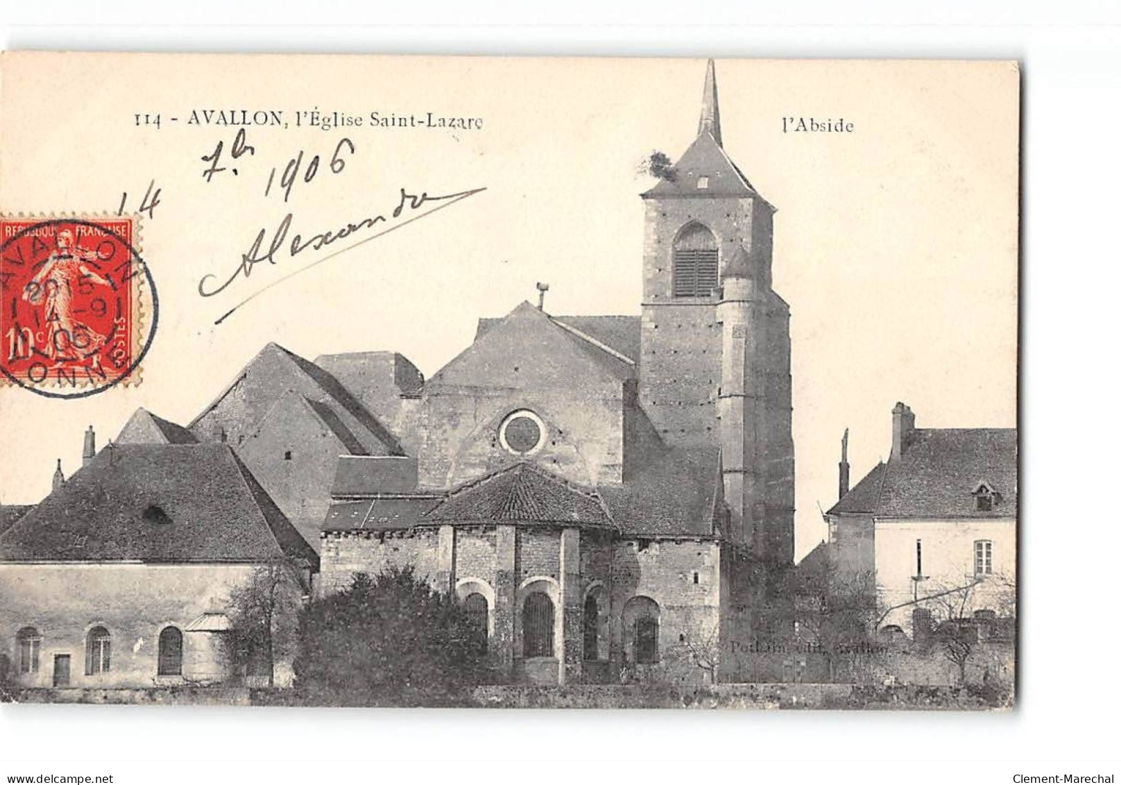 AVALLON - L'Eglise Saint Lazare - Très Bon état - Avallon
