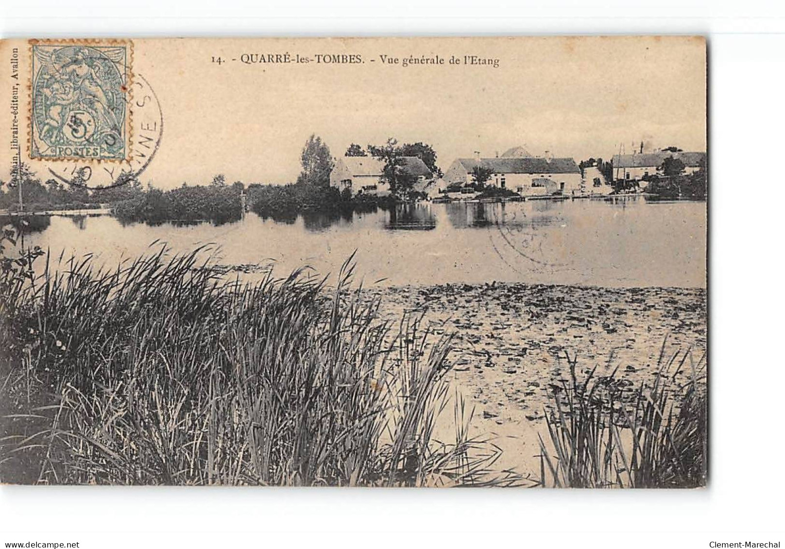 QUARRE LES TOMBES - Vue Générale De L'Etang - Très Bon état - Quarre Les Tombes