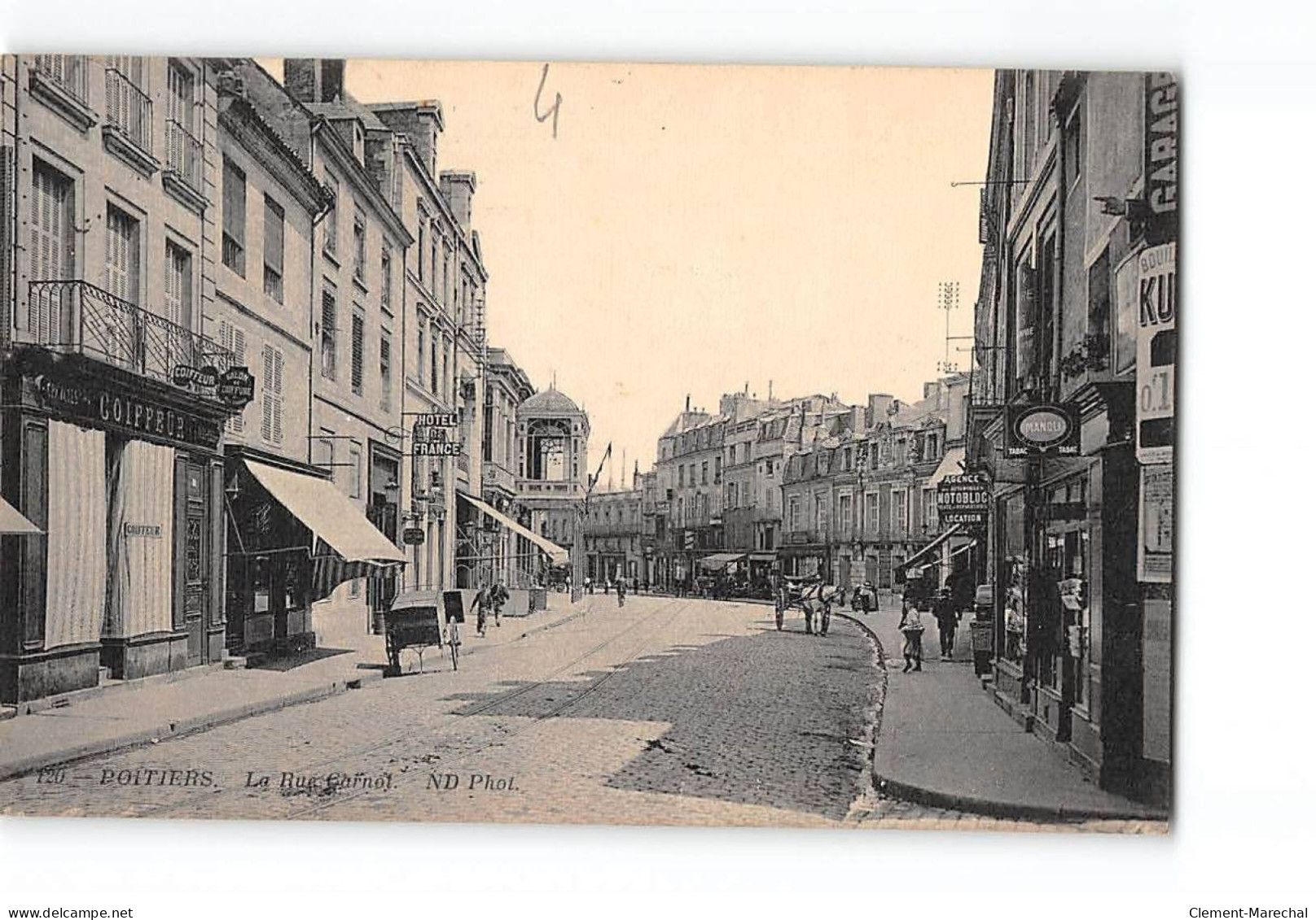 POITIERS - La Rue Carnot - Très Bon état - Poitiers