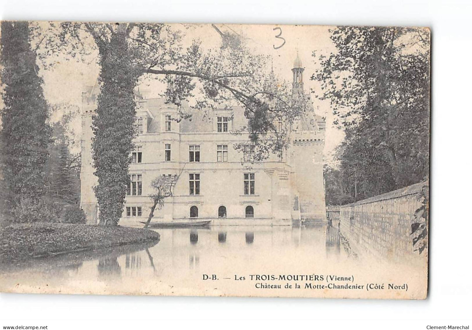 LES TROIS MOUTIERS - Château De La Motte Chandenier - état - Les Trois Moutiers