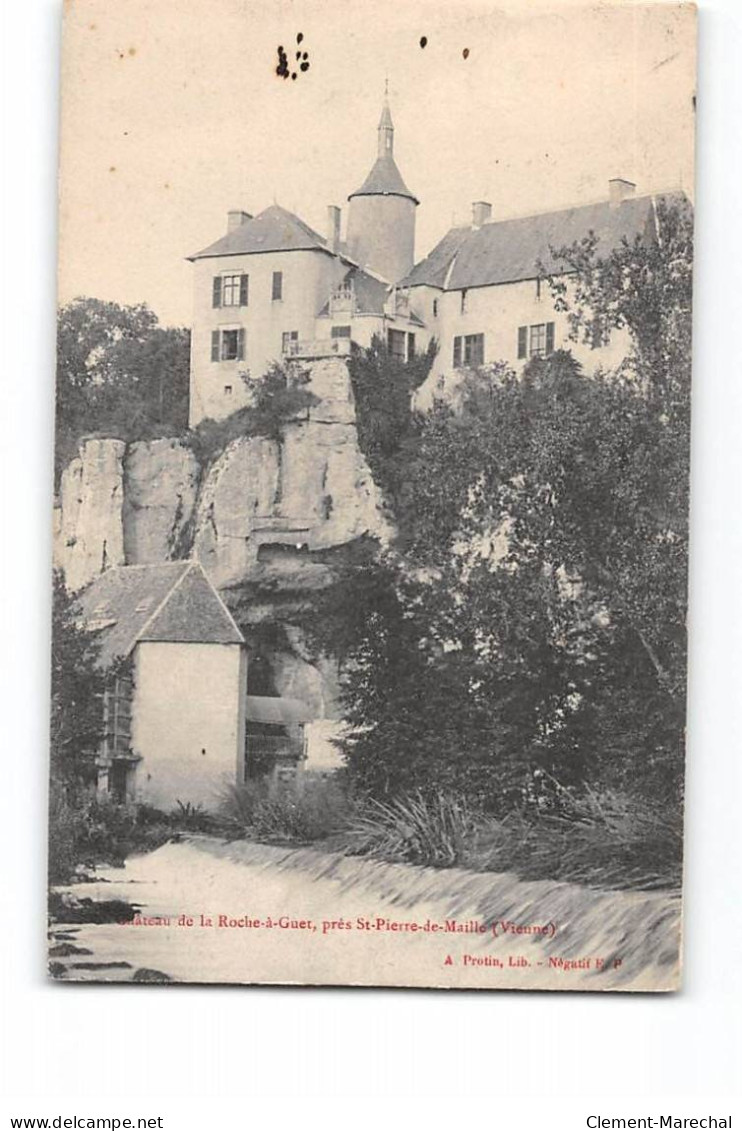 Château De La ROCHE A GUET Près Saint Pierre De Maille - Très Bon état - Sonstige & Ohne Zuordnung