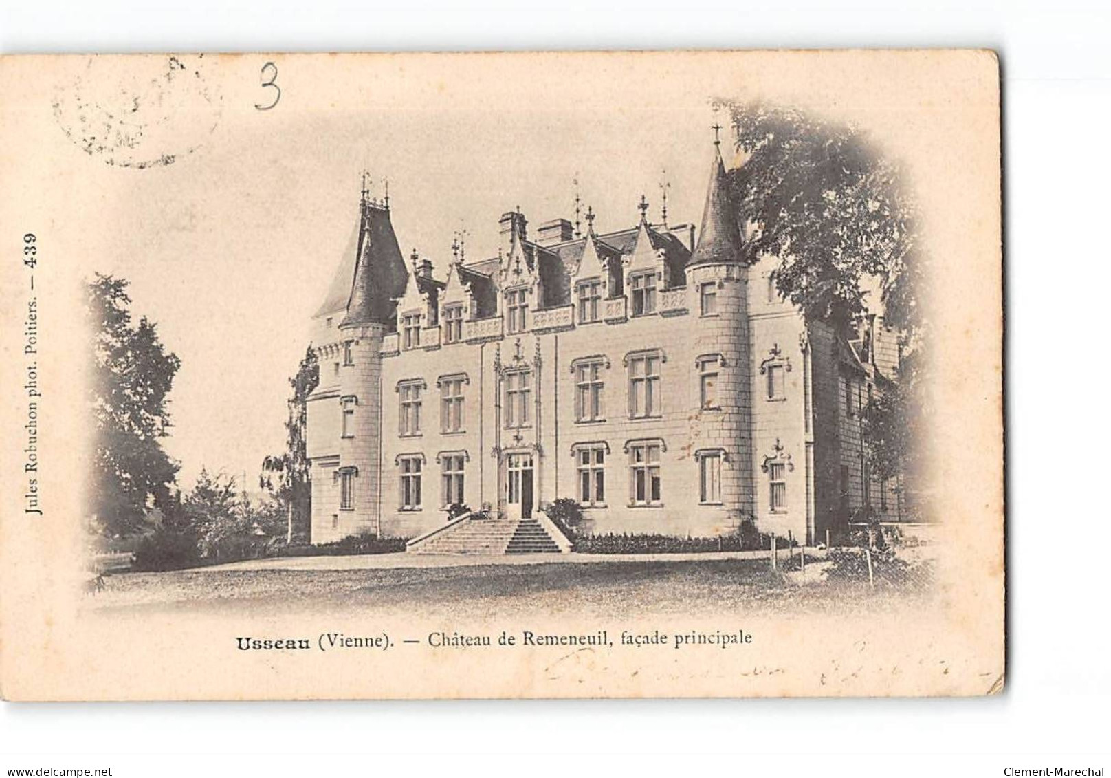 USSEAU - Château De Remeneuil - état - Sonstige & Ohne Zuordnung