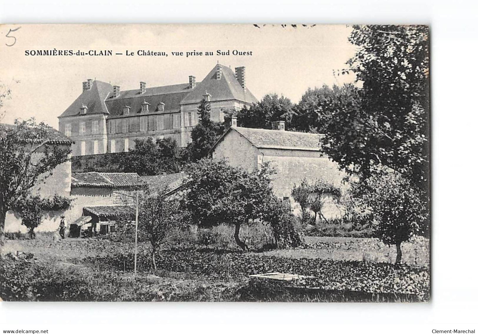 SOMMIERES DU CLAIN - Le Château - Très Bon état - Autres & Non Classés