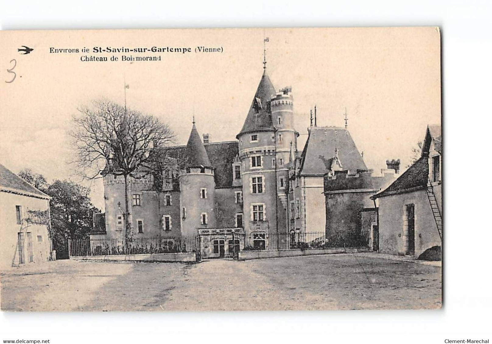 Environs De SAINT SAVIN SUR GARTEMPE - Château De Boismorand - Très Bon état - Autres & Non Classés