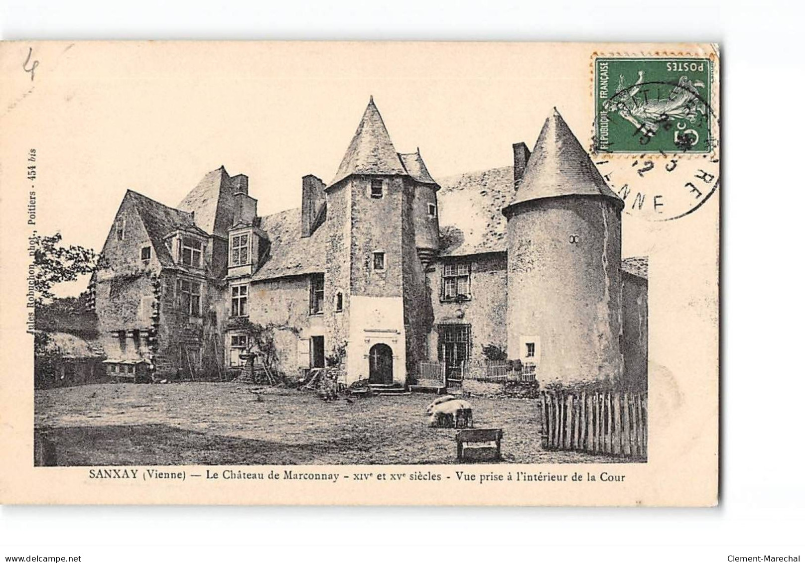 SANXAY - Le Château De Marconnay - Très Bon état - Otros & Sin Clasificación