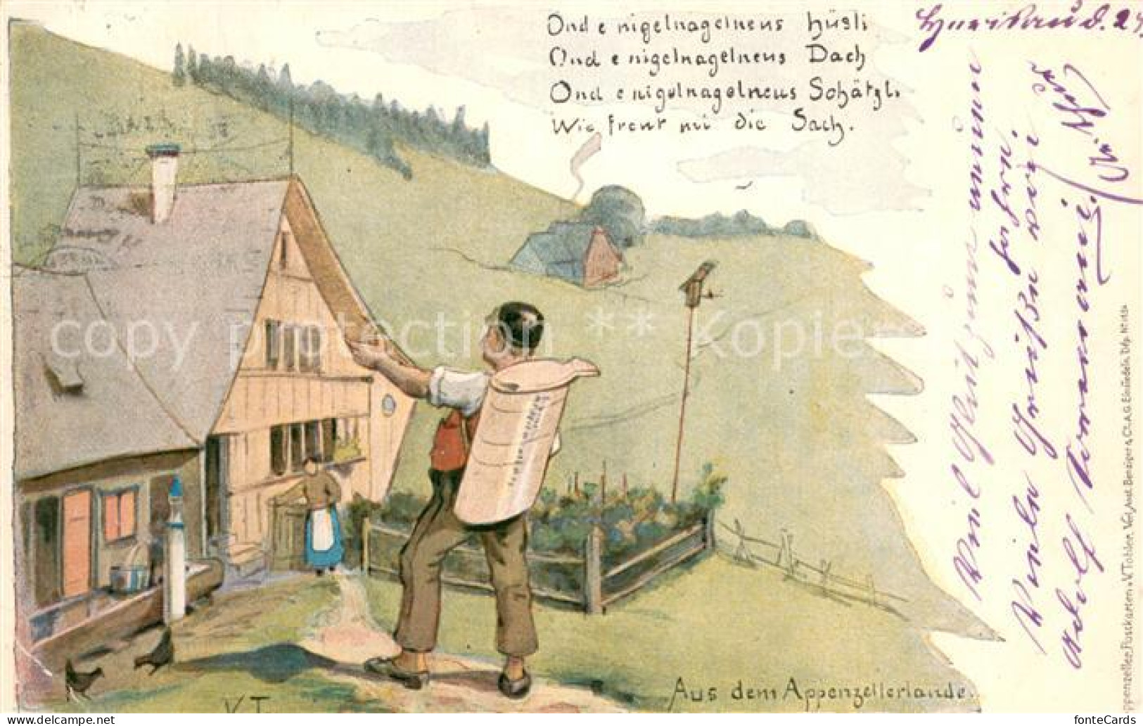 13750679 Appenzell IR Partie Aus Dem Appenzeller Land Appenzell IR - Andere & Zonder Classificatie