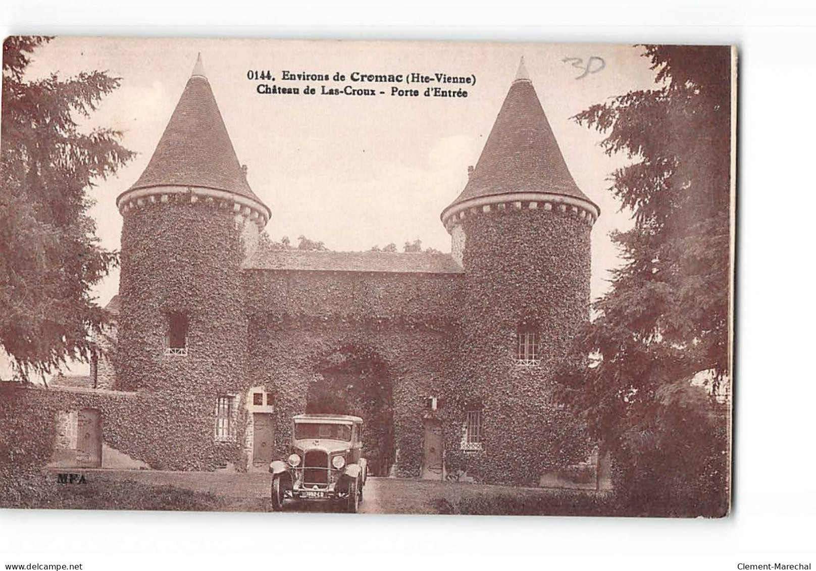 Environs De CROMAC - Château De Las Croux - Très Bon état - Other & Unclassified