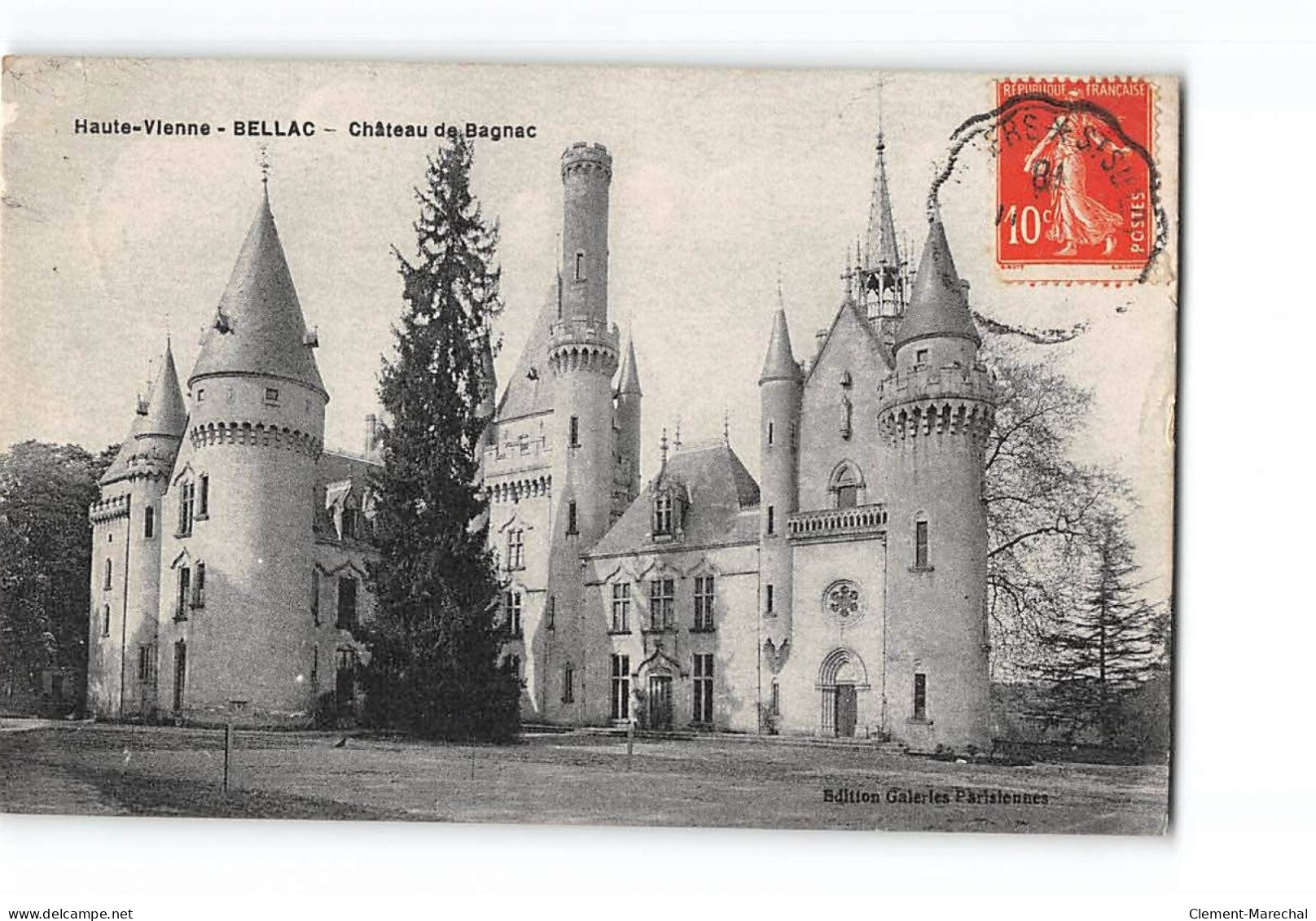 BELLAC - Château De Bagnac - Très Bon état - Bellac