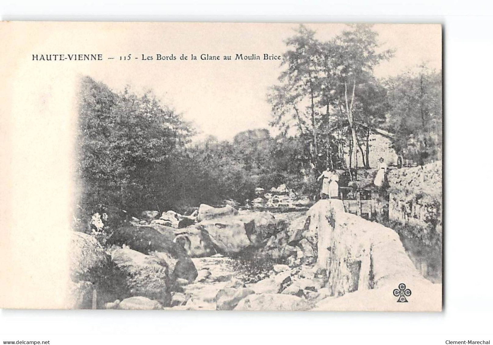 Les Bords De La Glane Au Moulin Brice - Très Bon état - Andere & Zonder Classificatie