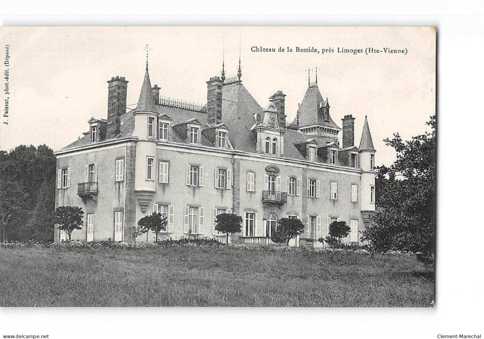 Château De La BASTIDE Près Limoges - Très Bon état - Altri & Non Classificati