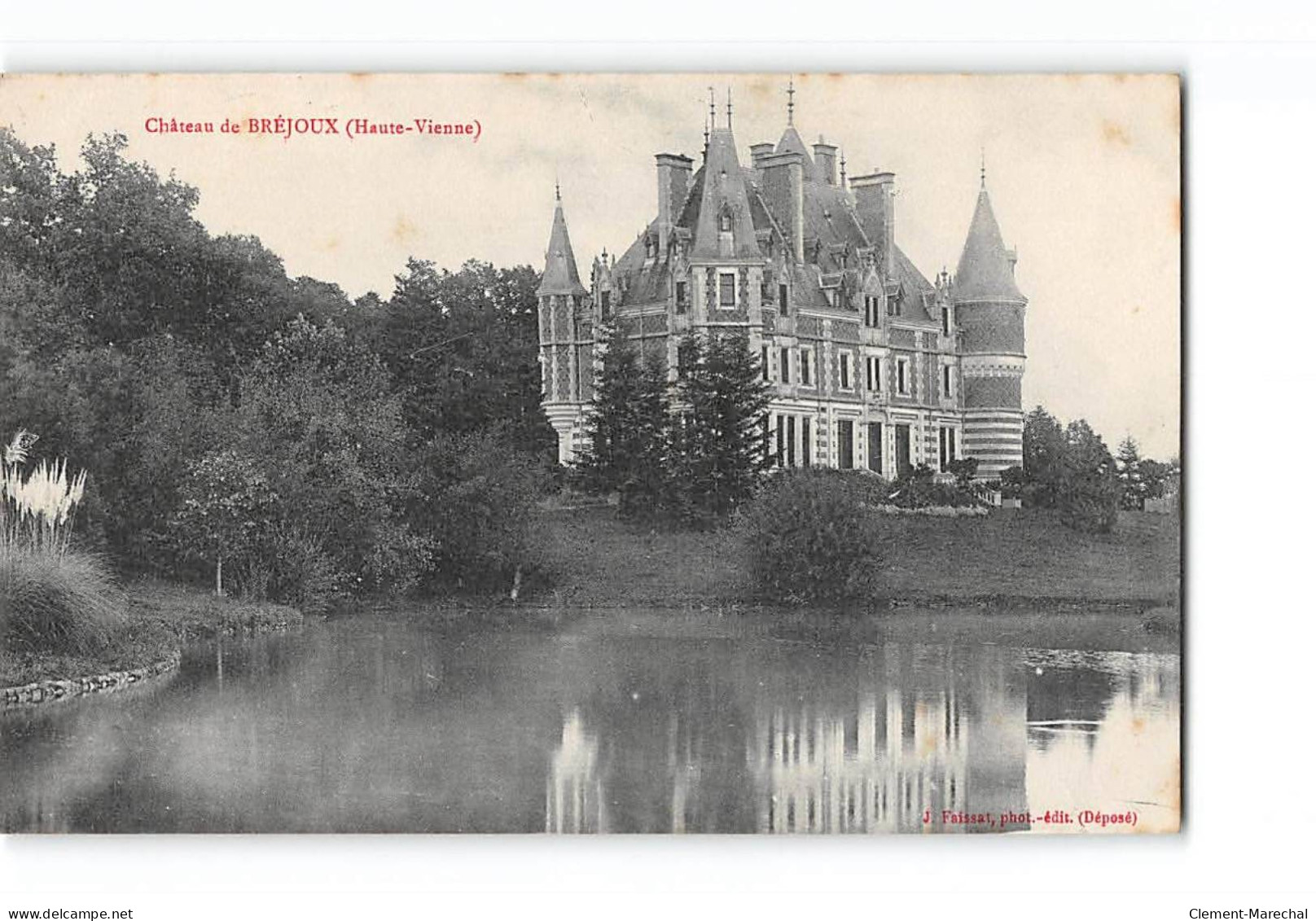 Château De BREJOUX - Très Bon état - Andere & Zonder Classificatie