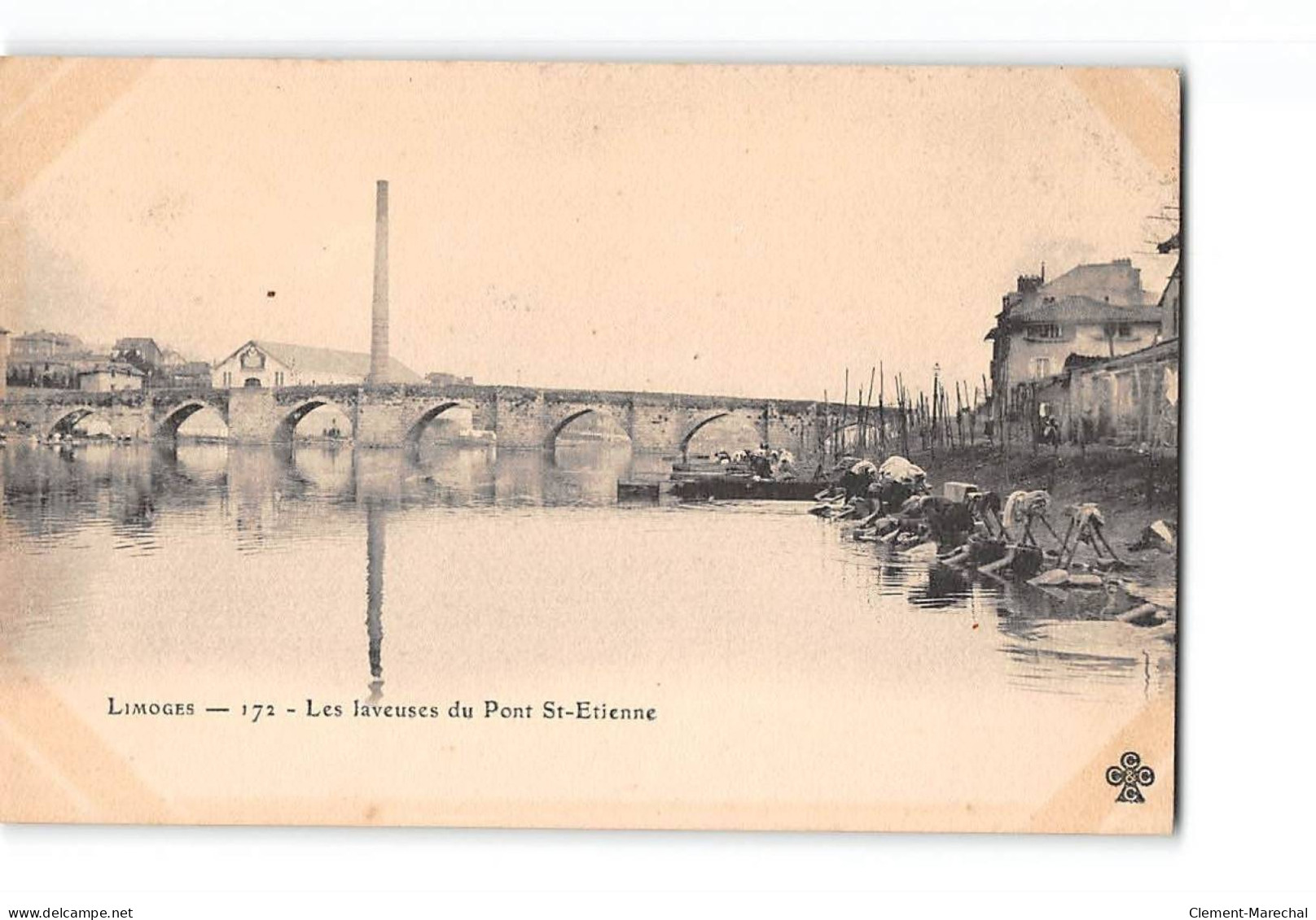 LIMOGES - Les Laveuses Du Pont Saint Etienne - Très Bon état - Limoges