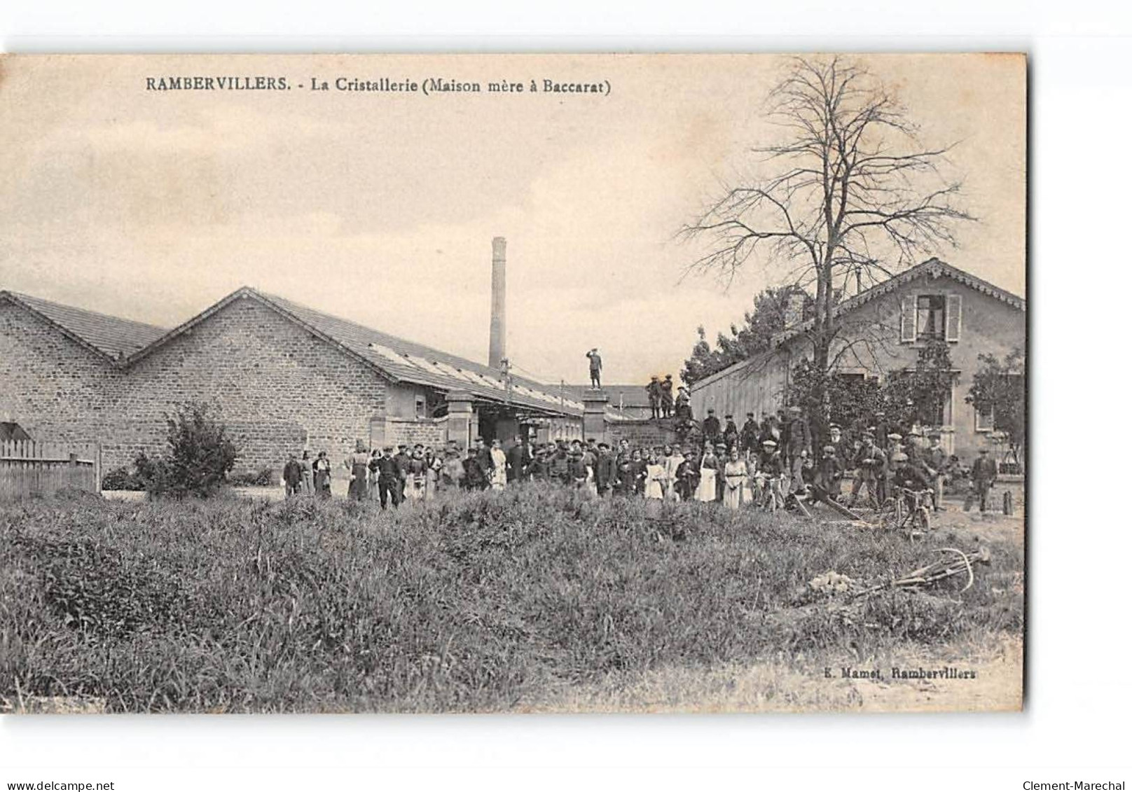 RAMBERVILLERS - La Cristallerie - Maison Mère à Baccarat - Très Bon état - Rambervillers