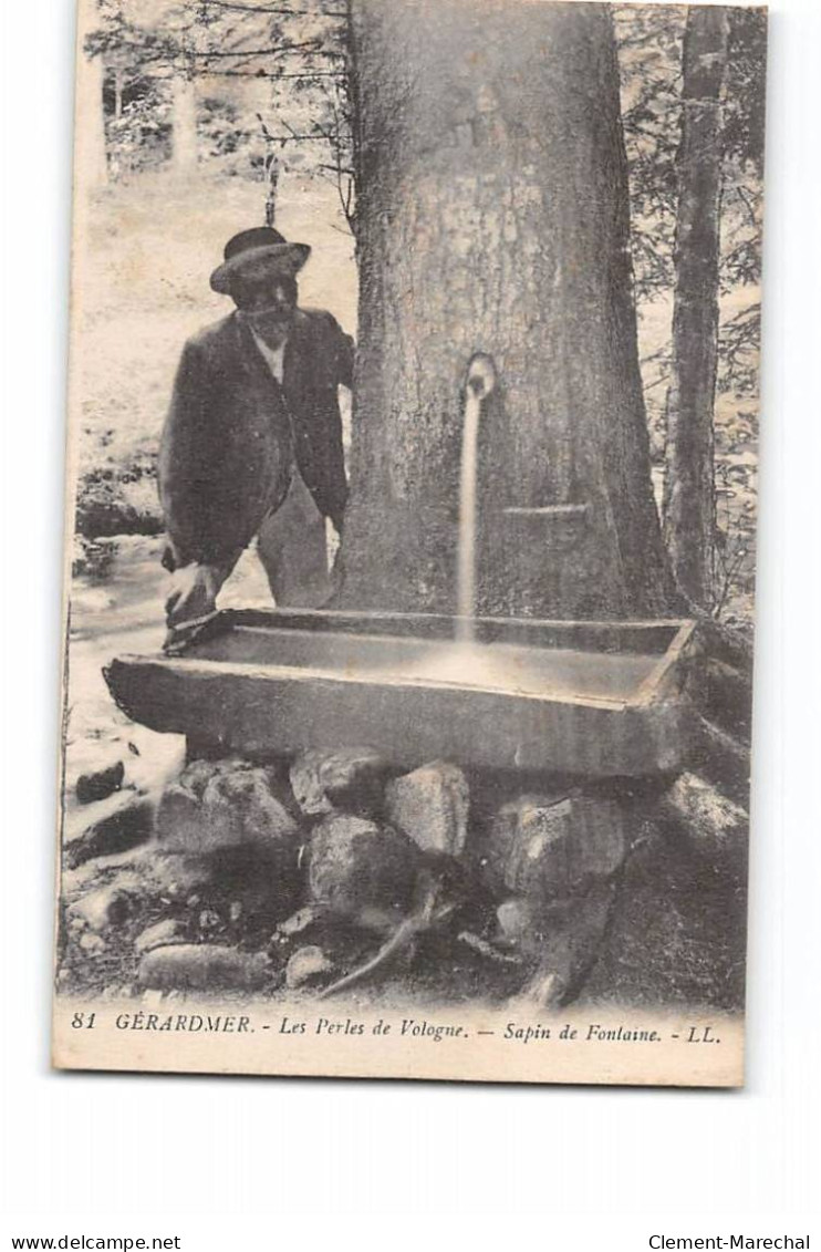 GERARDMER - Les Perles De Vologne - Sapin De Fontaine - Très Bon état - Gerardmer