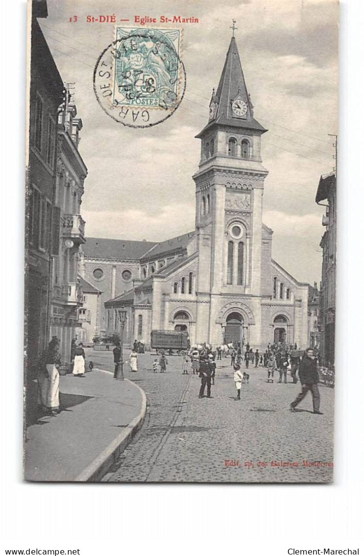 SAINT DIE - Eglise Saint Martin - Très Bon état - Saint Die