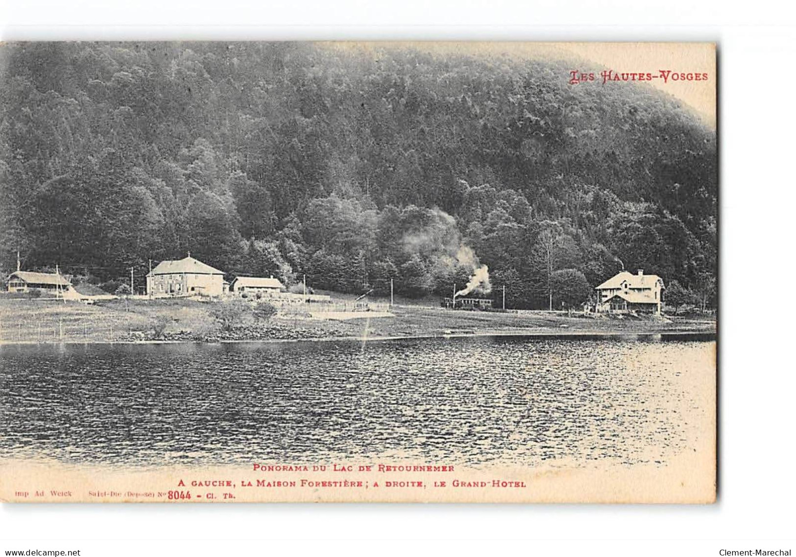 Panorama Du Lac De RETOURNEMER - La Maison Forestière - Le Grand Hotel - Très Bon état - Autres & Non Classés