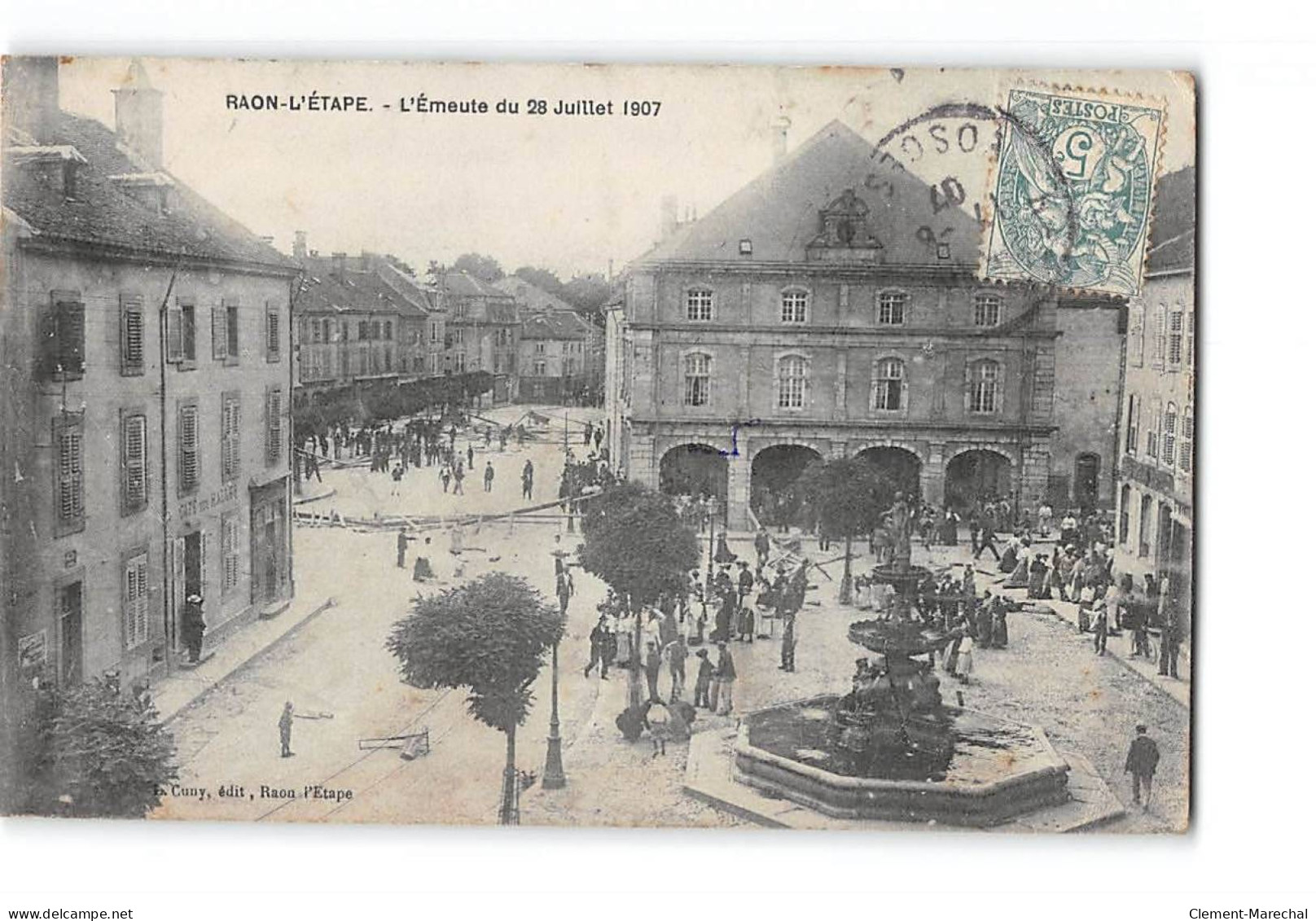 RAON L'ETAPE - L'Emeute Du 28 Juillet 1907 - état - Raon L'Etape