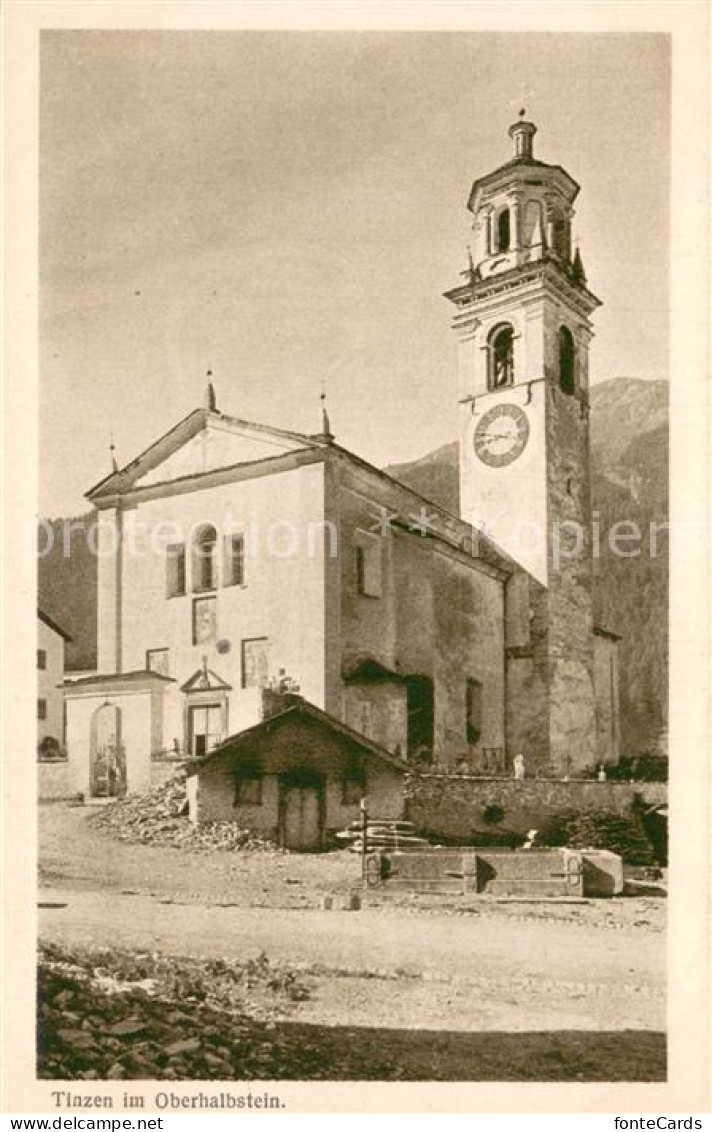 13750467 Tinzen GR Serie 35 Kirchen Und Kapellen In Graubuenden Schweizer Heimat - Autres & Non Classés