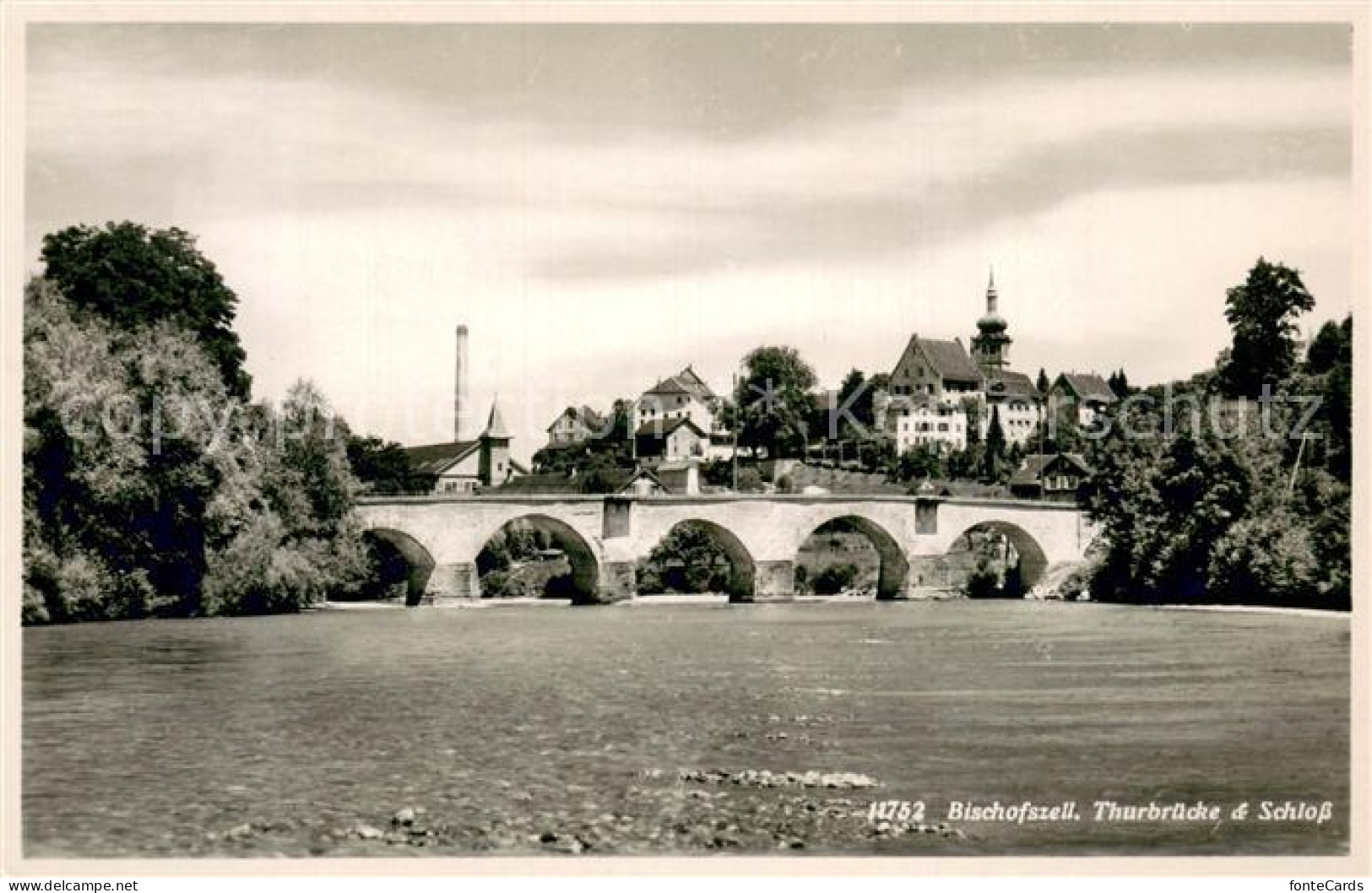 13750429 Bischofszell TG Thurbruecke Und Schloss  - Other & Unclassified