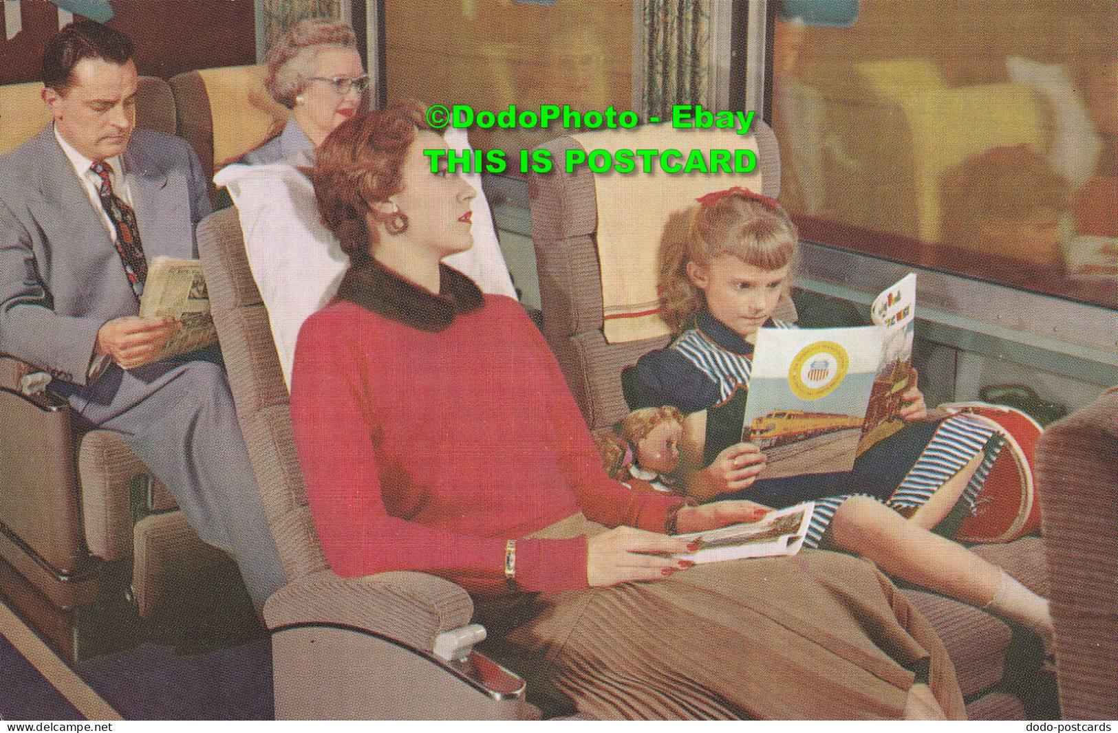 R345777 Restful Travel For Coach Passengers. Union Pacific Railroad - Monde