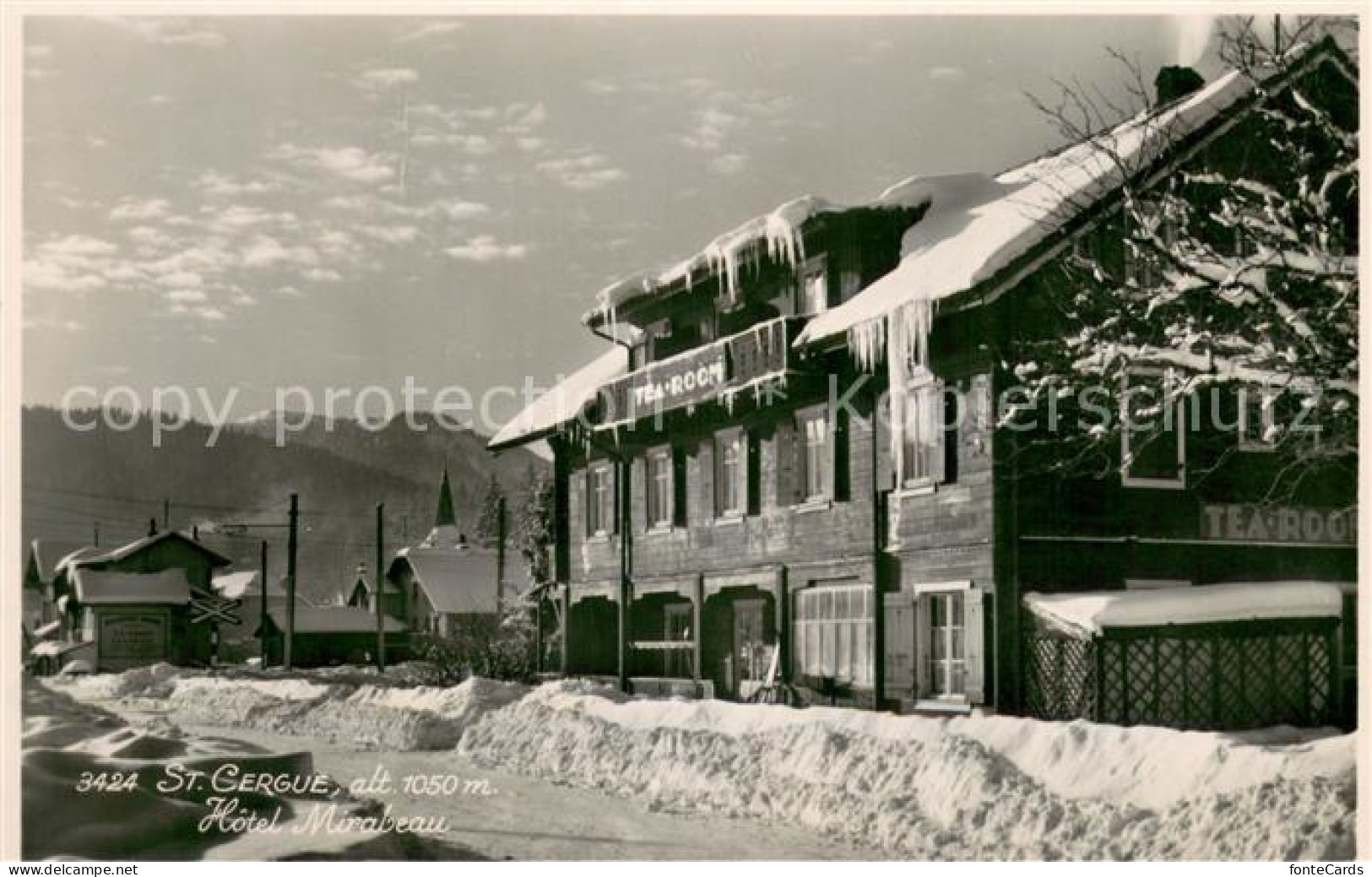 13749489 St-Cergue Nyon Suisse Hotel Mirabeau  - Autres & Non Classés