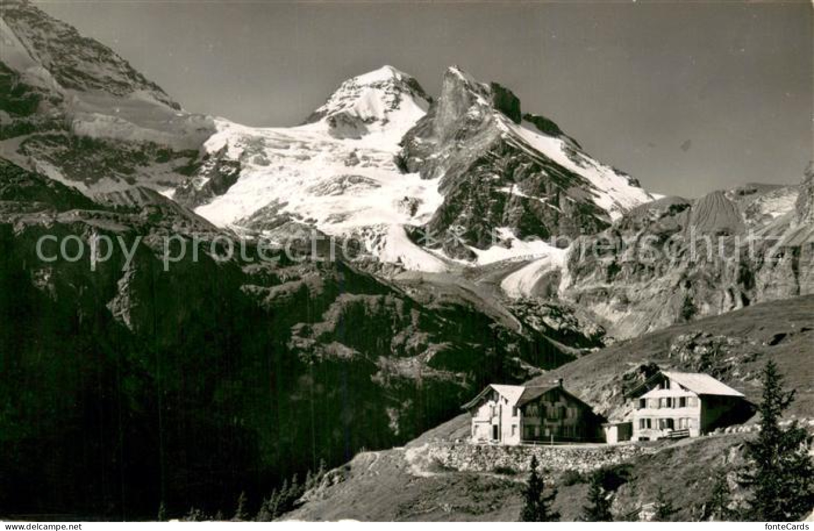 13747877 Lauterbrunnental Hotel Obersteinberg Tschingelhorn Wetterhorn Kanzel La - Altri & Non Classificati