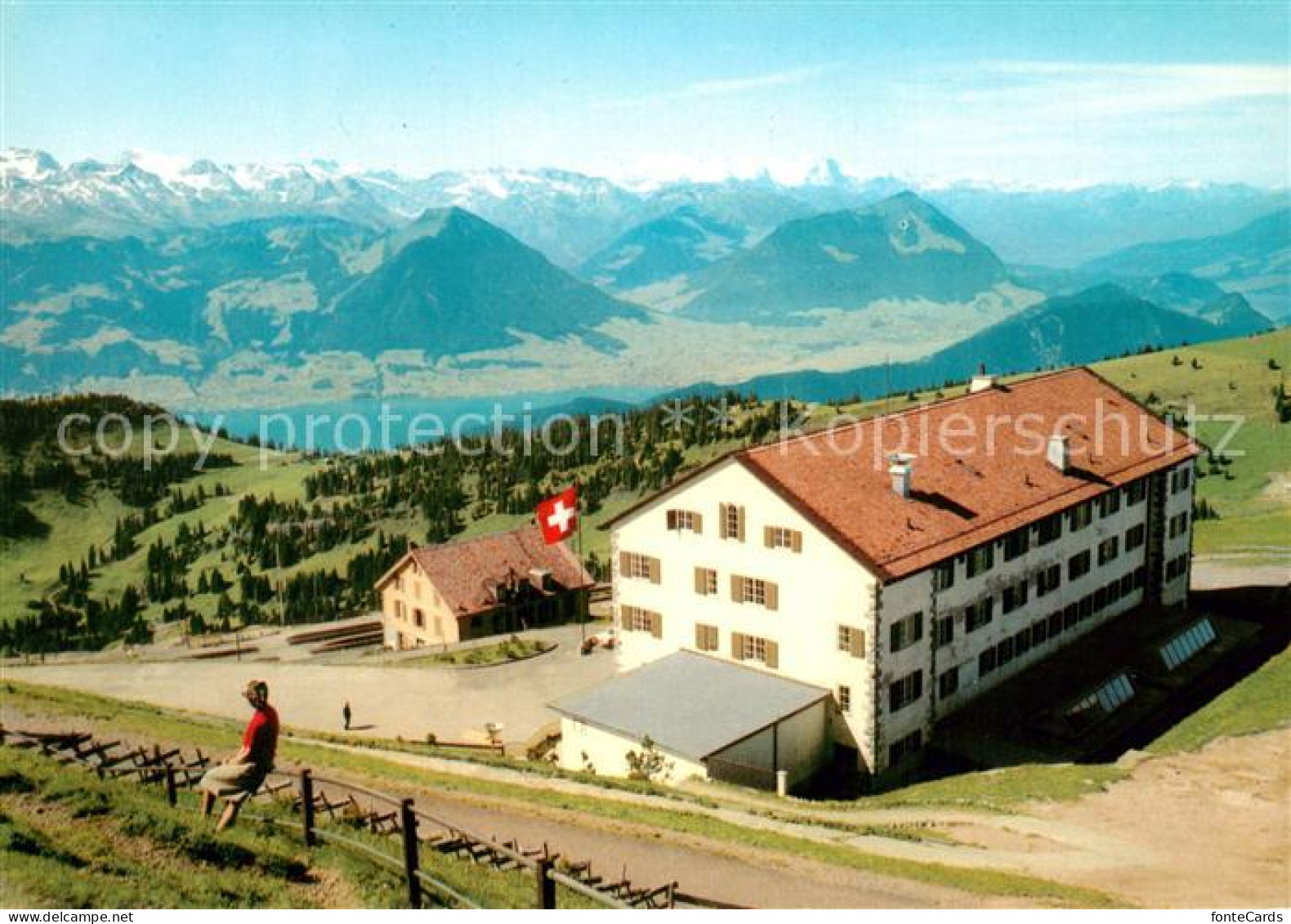 13744297 Rigi Kulm Blick Auf Berner Alpen Rigi Kulm - Autres & Non Classés