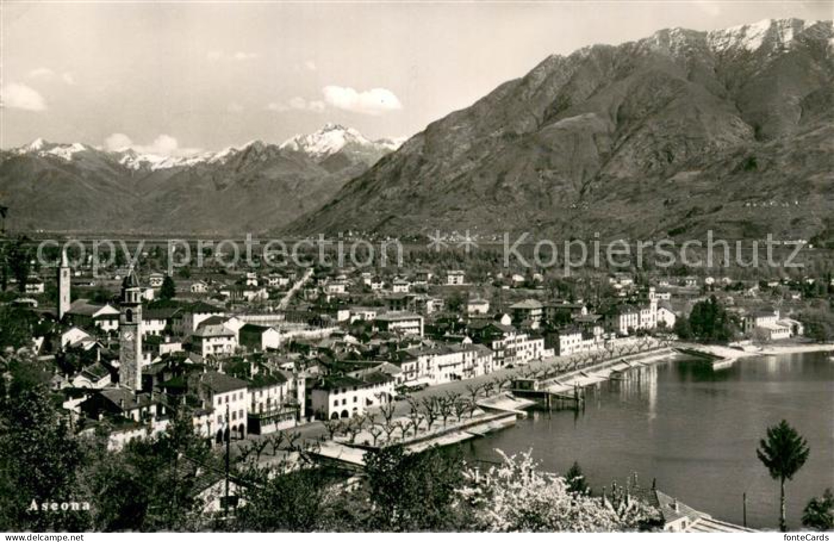 13740959 Ascona Lago Maggiore Panorama Ascona Lago Maggiore - Autres & Non Classés