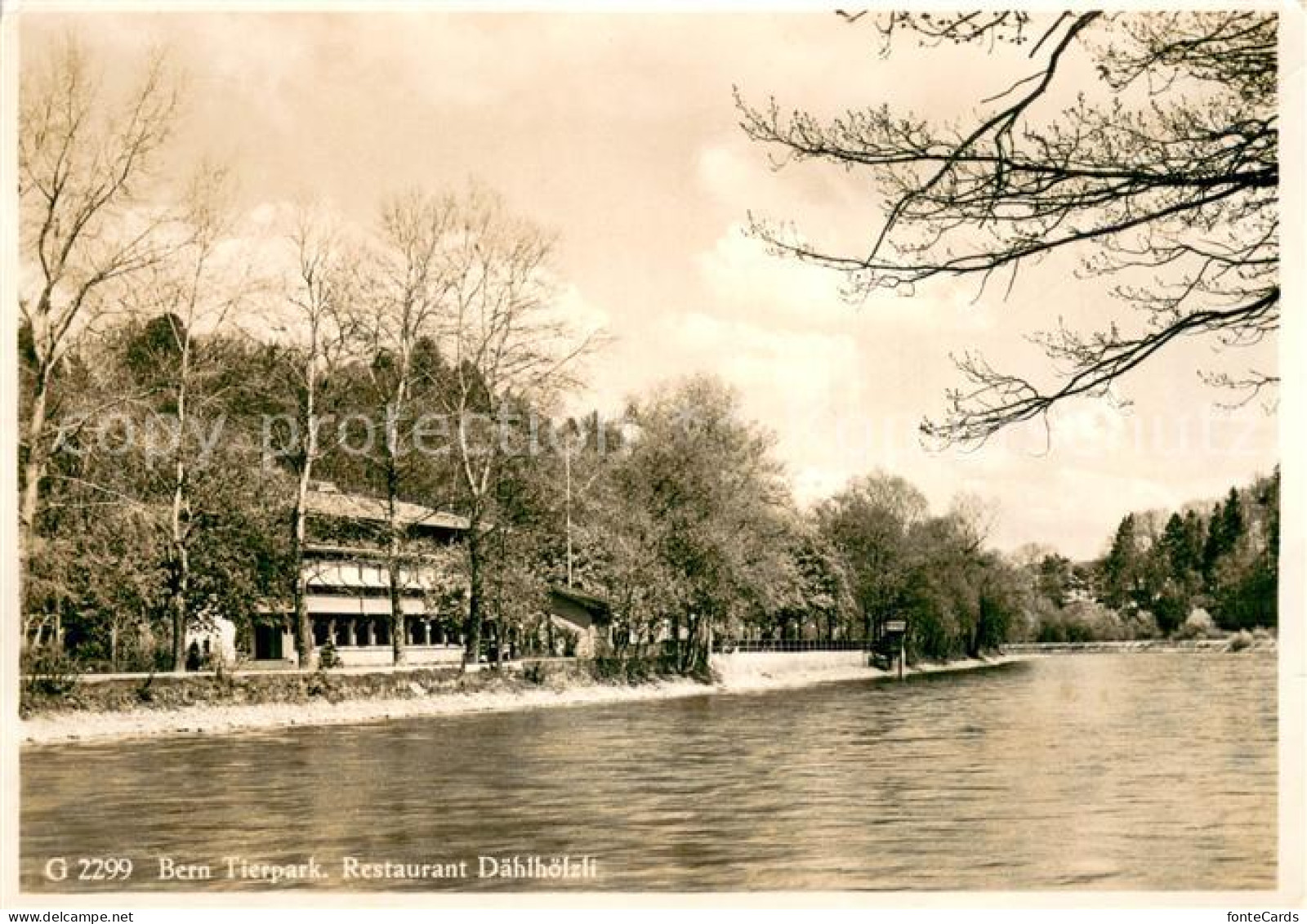 13740659 Bern BE Tierpark Restaurant Daehlhoelzli Bern BE - Andere & Zonder Classificatie