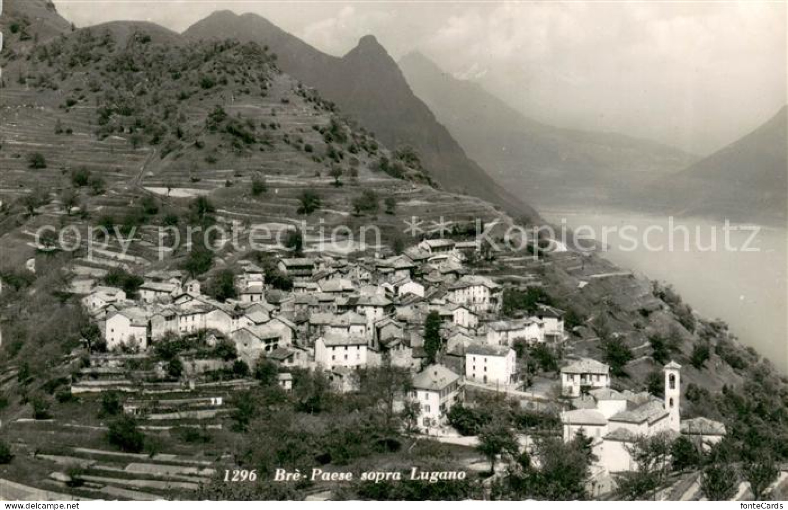 13740267 Bre-Paese Lugano TI Panorama  - Other & Unclassified