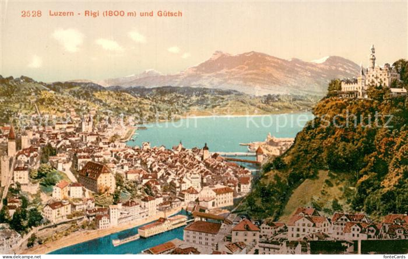 13738779 Luzern  LU Rigi Und Guetsch  - Autres & Non Classés