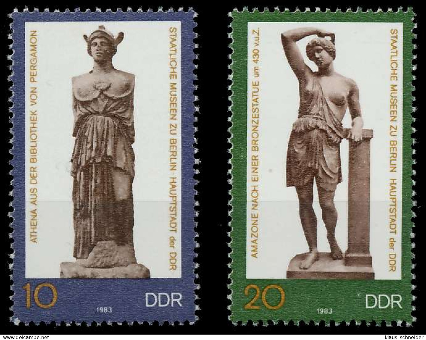 DDR 1983 Nr 2790-2791 Postfrisch X1963F6 - Unused Stamps