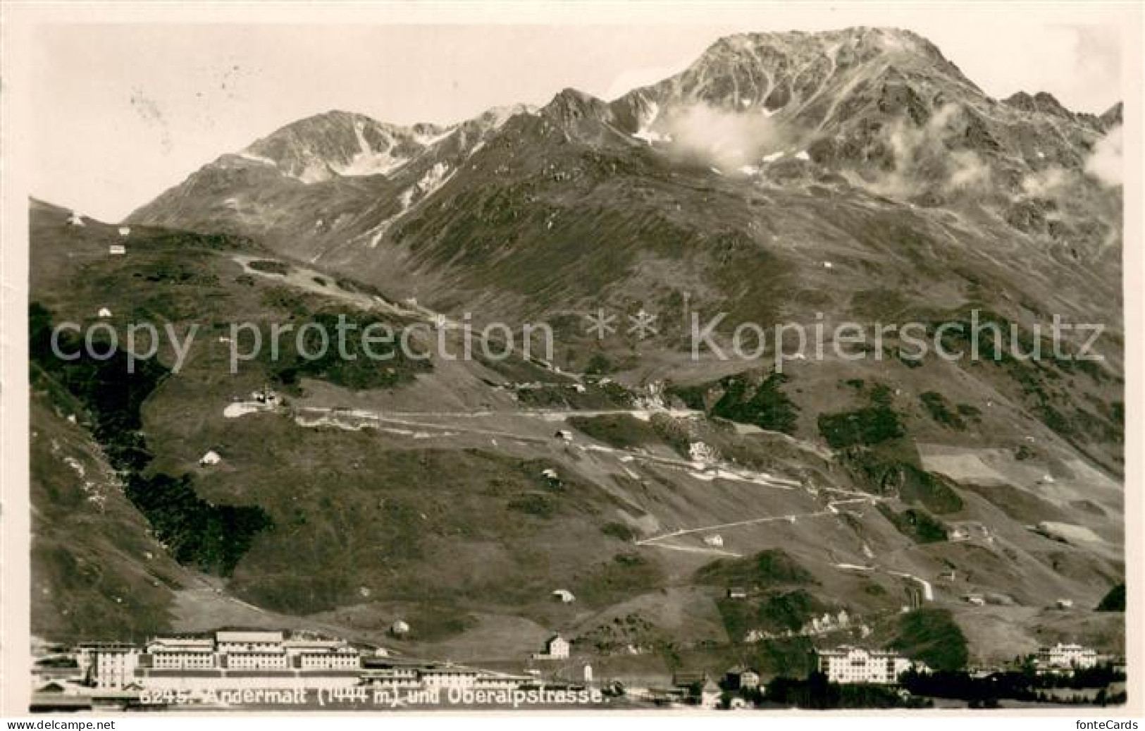 13738759 Andermatt UR Und Oberalpstrasse  - Sonstige & Ohne Zuordnung