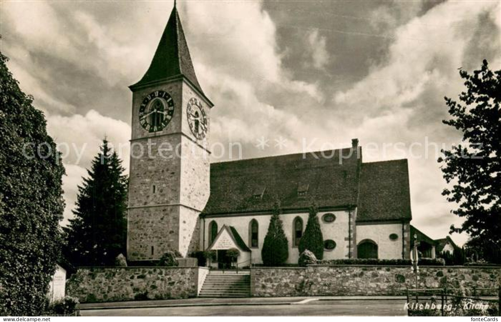13738747 Kilchberg BL Kirche  - Andere & Zonder Classificatie
