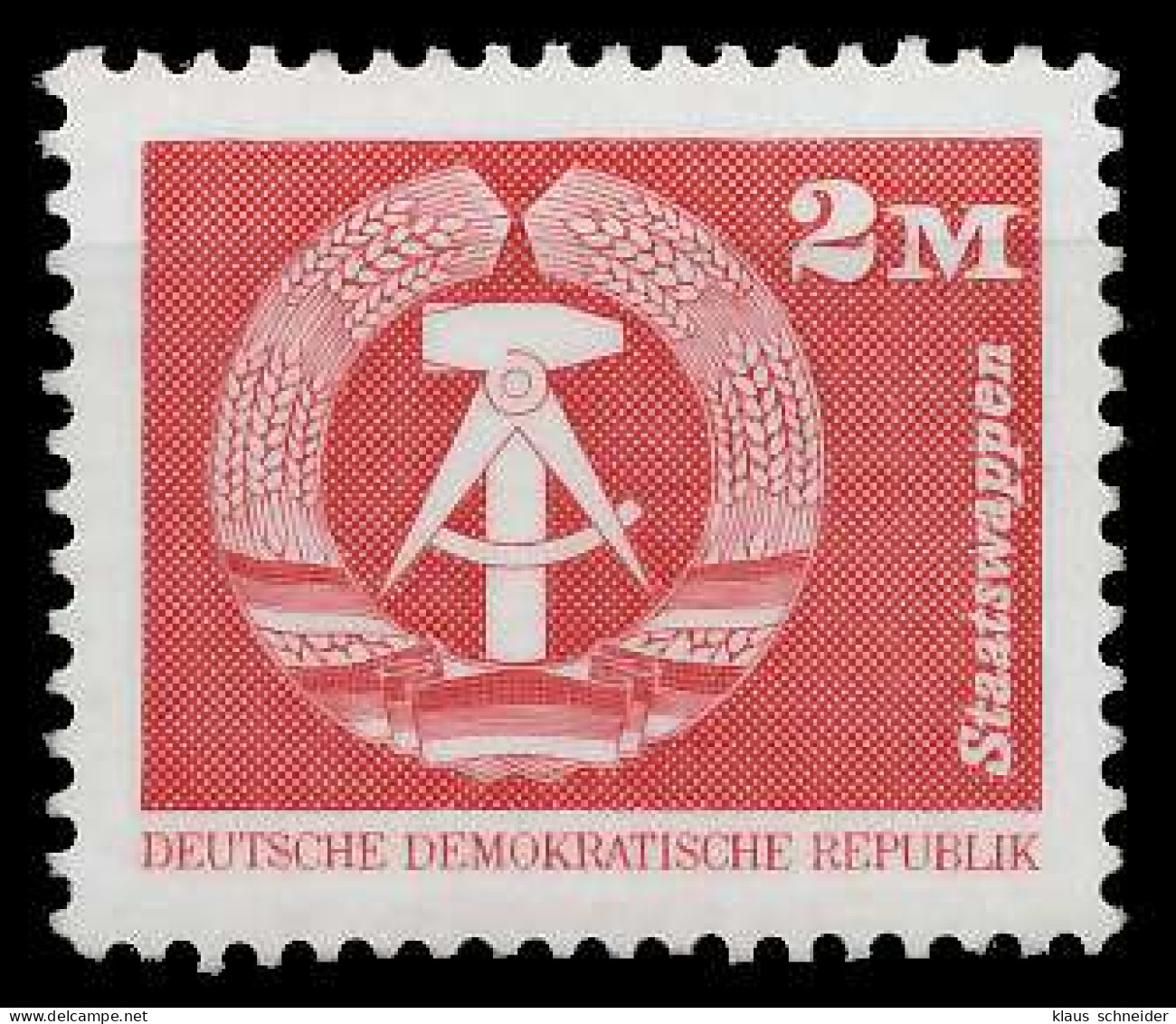 DDR DS AUFBAU IN DER Nr 2550v Postfrisch X196562 - Ongebruikt