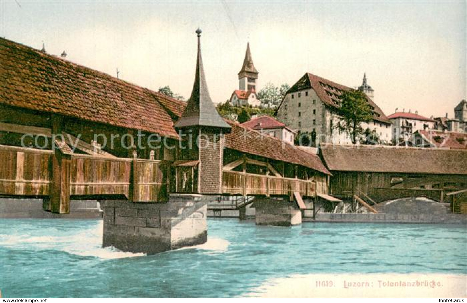 13738719 Luzern  LU Totentanzbruecke  - Autres & Non Classés