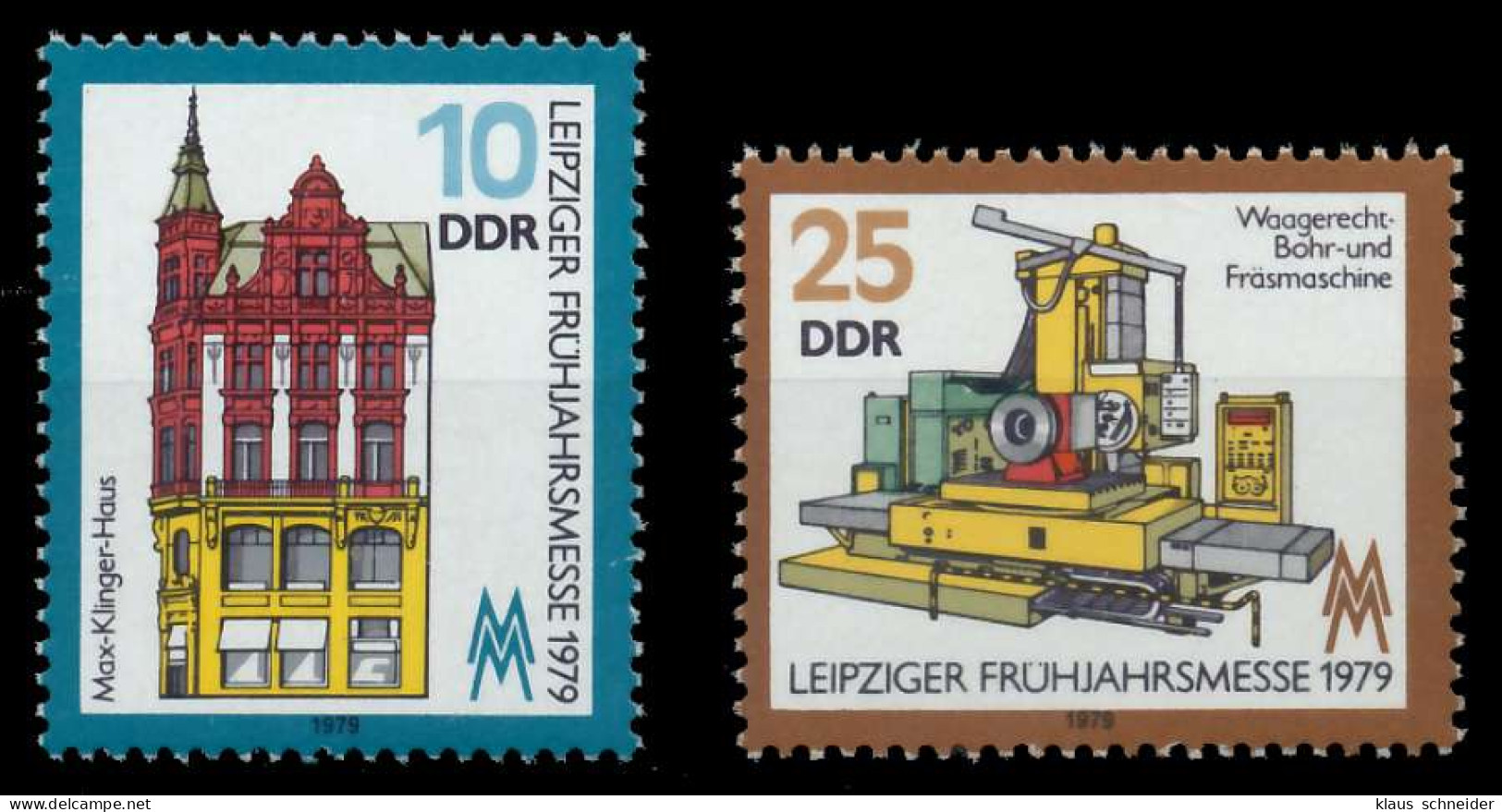 DDR 1979 Nr 2403-2404 Postfrisch X1A43FA - Unused Stamps